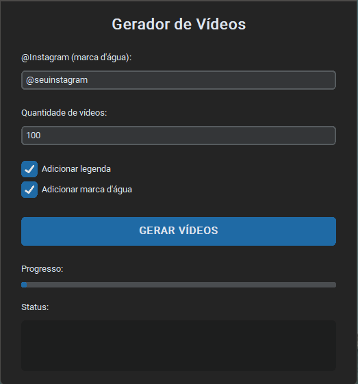 Gerador de Vídeos NexWay